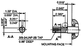 Schita motor Subaru EH 25, arbore